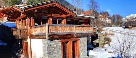 façade sud ouest chalet