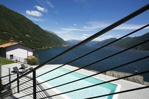 Piscine partagée