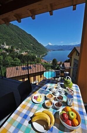 Ausblick vondem privaten Balkon