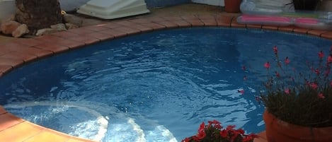 Private pool in front garden