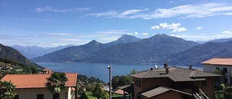 Vista del lago desde la terraza