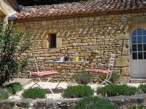 Sun-drenched terraces