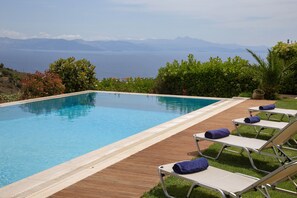 Sea-view from the pool

