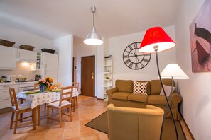 Living and dining room