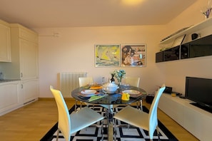 Kitchen and dining area