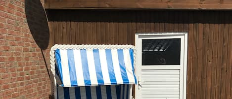 Strandkorb -Erholung pur
