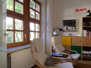 Blick in die Lese-Ecke