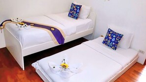 single beds room