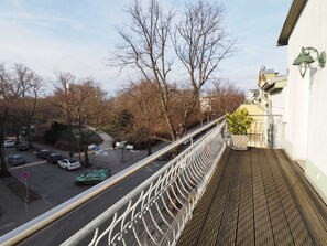 Winterlicher Blick Richtung Kurpark
