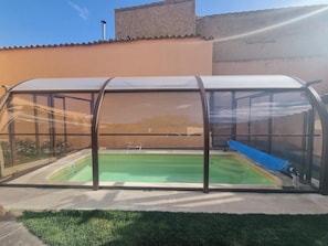 Vue sur piscine