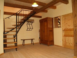 Treppe zu den Schlafzimmern
Wohnung Swantow