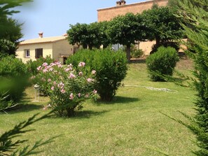 Les jardins de la résidence, côté mer