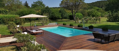 Pool and garden 