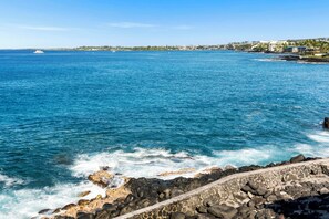 Enjoy breathtaking ocean views from the lanai