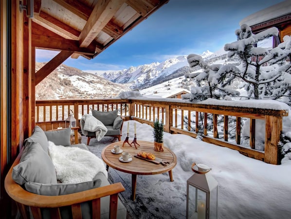 View from the balcony