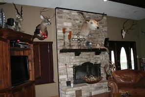 Living room w/fireplace
