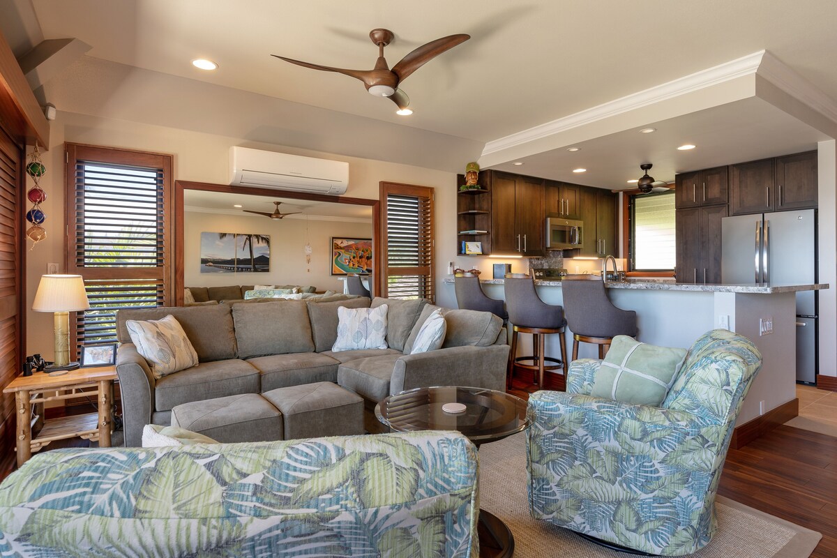 Penthouse Luxury Oceanfront, Third Floor, 2 Bedroom | 2 Bathroom with Central Air