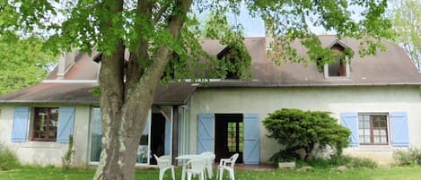 Maison côté jardin