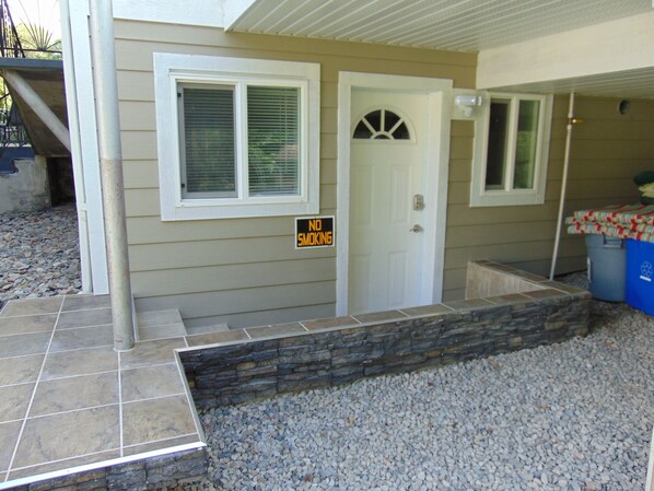 Private entrance