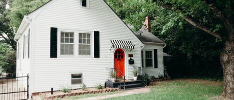 View from the driveway/street