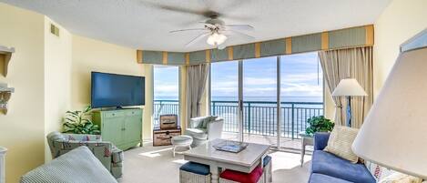 Oceanfront Living Room 