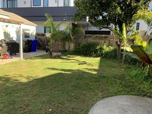 Enclosed back yard