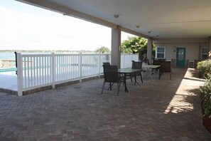 Large patio for entertaining or just relaxing and enjoying the view!