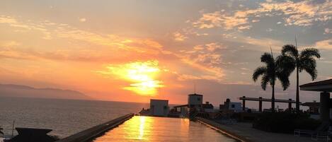 Sunset on the Sky Terrace