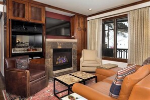 Each residence features a gas fireplace