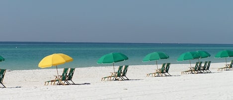 gorgeous soft white sugary sand and clear emerald green water all year round 