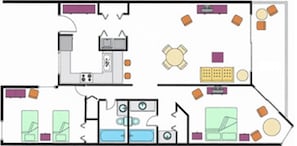 Condo floor plan