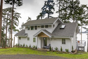 Front of home.