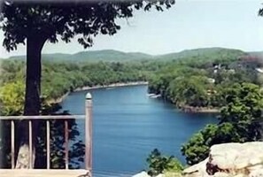 DECK VIEW - Lake Cumberland and Pittmann Creek directly across