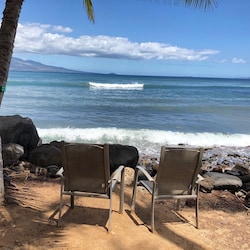 Our favorite spot to watch the turtles!