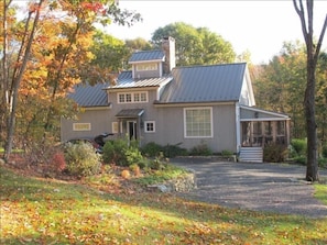 Entrance and View of Screened in Porch