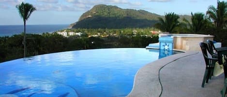 Infinity pool / Sun deck / Hot  tub overlooking Pacific Ocean and Lo De Marcos