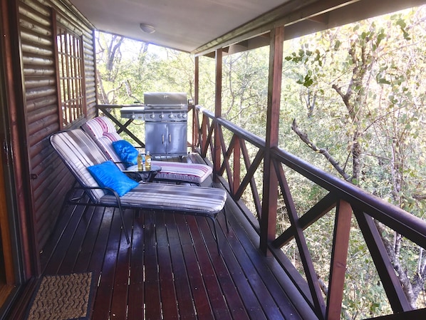 Spend most of your time on the Deck, waiting for the wild animals to appear