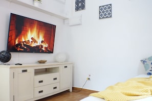 Bedroom with TV