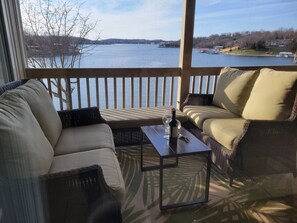 huge 36 ft deck.
