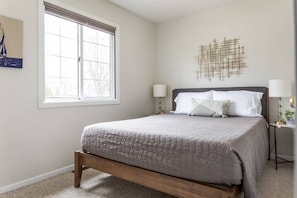 Front bedroom with queen bed