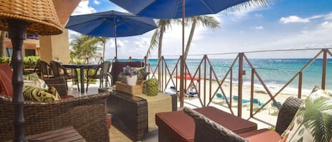 Private Oceanfront Patio