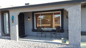 Front entry sitting area