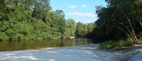 Private Beach on Red Creek