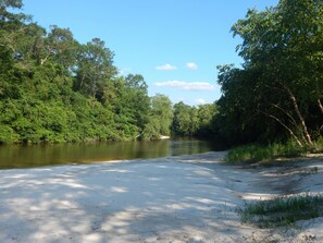 Private Beach on Red Creek