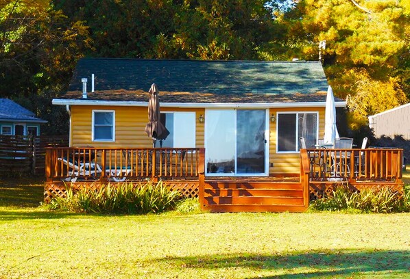 Welcome to Eagle's! Steps from Lake Noquebay, we'll see you here!