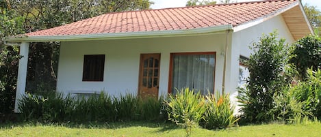 Front view of Blue Butterfly Cottage.