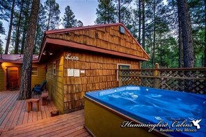 Spacious decks great for enjoying wildlife and the hot tub