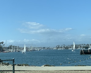 Channel Islands Harbor, 1/4 mile down the street. 