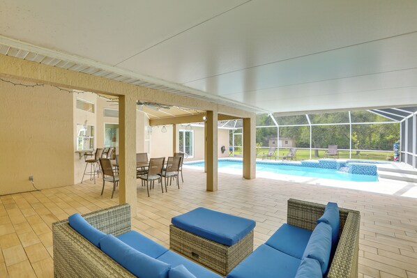 Fort Myers Vacation Rental | 4BD | 3BA | 2,730 Sq Ft | No Steps to Access