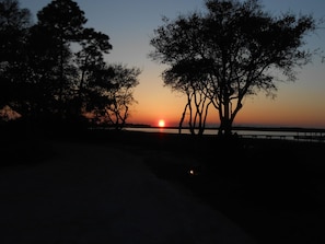 Sunset on the River. Experience the MOST BEAUTIFUL SUNSETS ever!